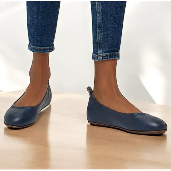 Fitflop Shoes - FitFlop Allegro Soft Leather Ballerinas Flat in Midnight Navy | 7 NWT